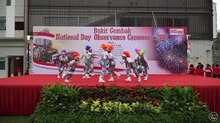 Happy Feet Crew at Bukit Gombak National Day Observance Ceremony 2018