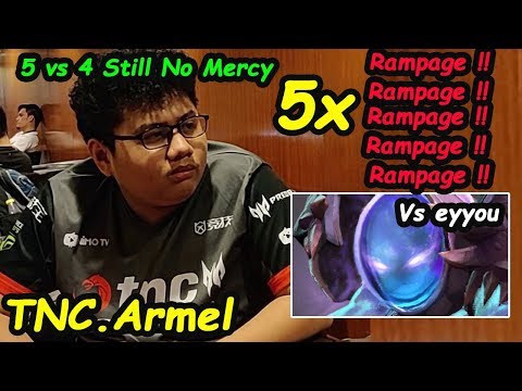 TNC Armel [Arc Warden] No Mercy 5x Rampage vs Eyyou Easy MMR Dota 2 7.22 Pro Gameplay