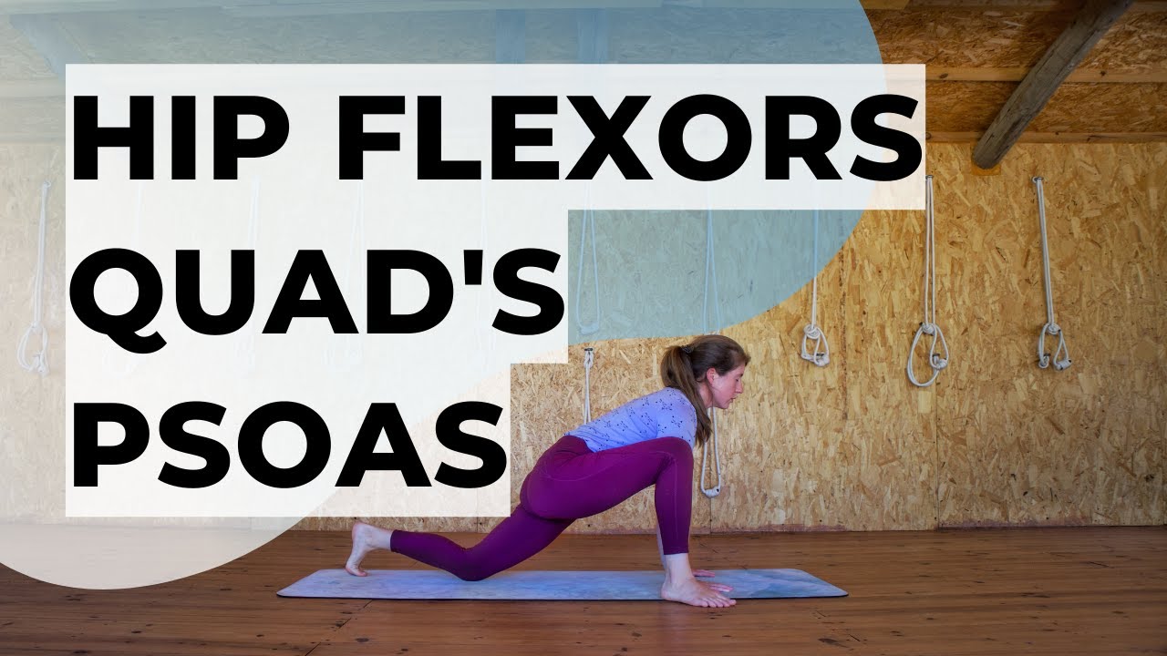 30-min Yin Yoga for Quads, Psoas, & Hip Flexors — Yin Yoga class, 32 minutes