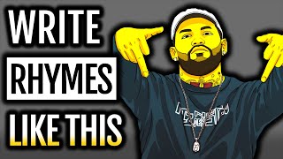 How To Rhyme Better In Rap: Your FIRST Lesson (How To Rap For Beginners)