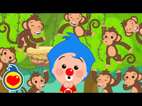 Oito Macaquinhos 🙉 🙈 🙊 | Música Infantil﻿ | Um Herói do Coração