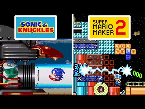 Sonic & Knuckles Boss Rush Remade in Super Mario Maker 2