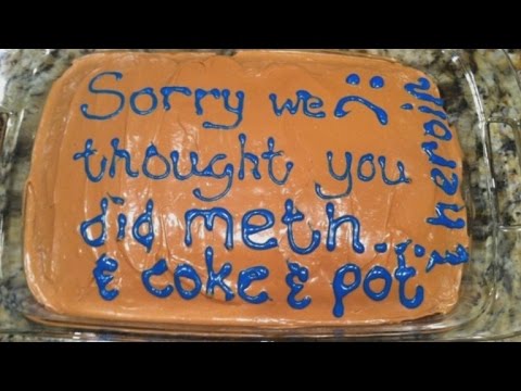 Mom Bakes Hilarious 'I Thought You Did Meth' Apology Cake For Daughter