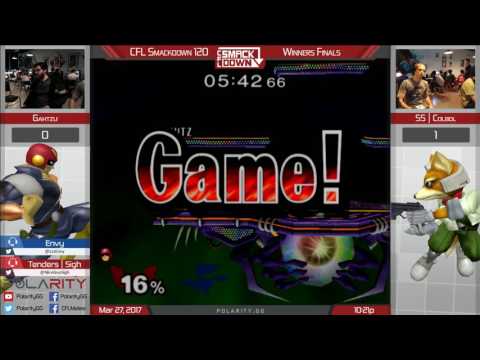 CFL Smackdown 120 Melee - Gahtzu (Falcon) vs SS Colbol (Fox) - Winners Finals