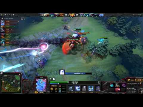 Dota 2: Arteezy Puck & Miracle Drow Ranger Double 9K MMR Pro Gameplay Highlights