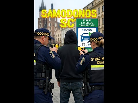 Samodonos i interwencja Straży Miejskiej w SCT w Krakowie