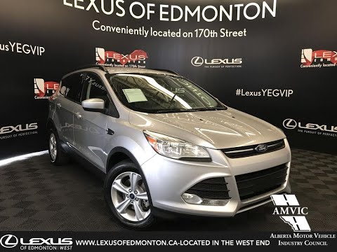 Used Silver 2016 Ford Escape SE Walk Around Review - Fort Saskatchewan, Alberta