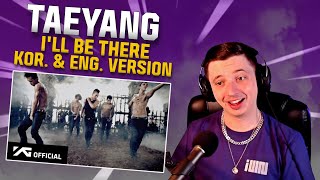 Deep Dive EP_29: TAEYANG - I'LL BE THERE MV + TAEYANG - I'LL BE THERE(English Version) MV | REACTION