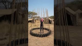 She Built a Cool and Comfortable Shelter for the Tribe’s Children