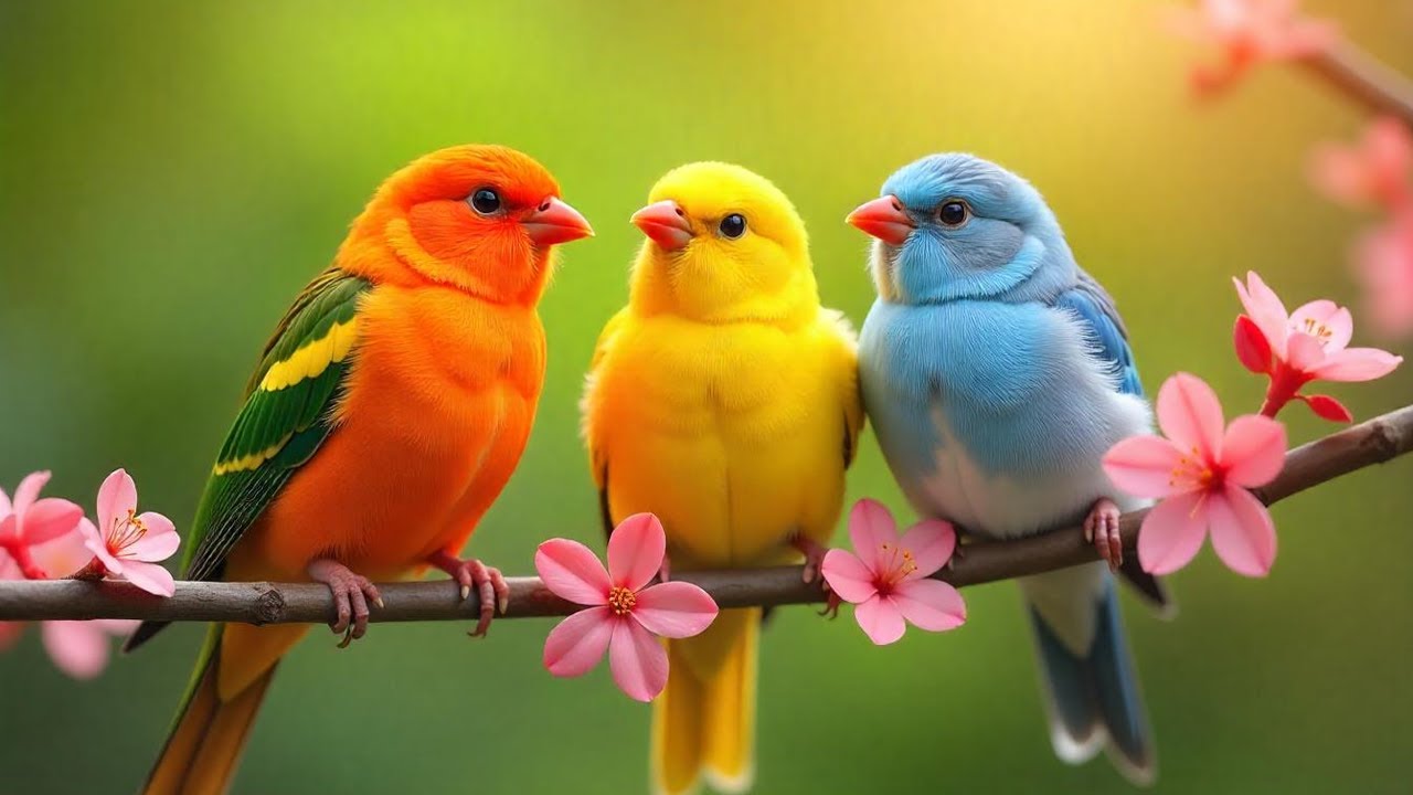 Beautiful Relaxing Piano & Bird Sounds | Soothing Music for Deep Calm & Peace