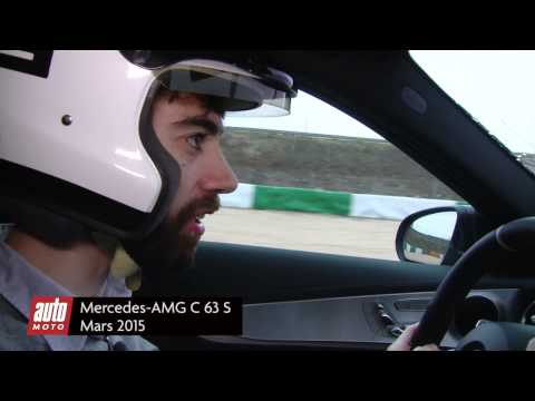Mercedes C63 S AMG 2015 : essai vidéo sur le circuit de Portimao (Portugal)