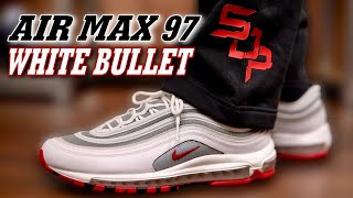 Silver Bullet Substitute? Air Max 97 WHITE BULLET On Feet Review