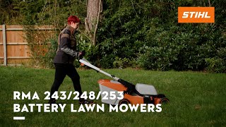 STIHL RMA 248.3 T , set 2xAK30 + 1xAL101