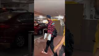 Athiya Shetty arrives to pick husband KL Rahul from the airport. Too cute for words🥰 #youtubeshorts