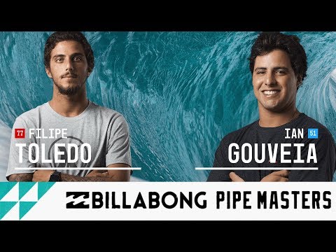 Filipe Toledo vs. Ian Gouveia - Round Two, Heat 7 - Billabong Pipe Masters 2017