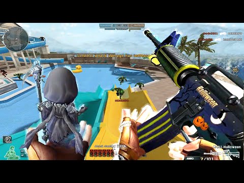 Crossfire NA ( Đột Kích ) 2.0 : M4A1 Halloween - Hero Mode X - Zombie V4