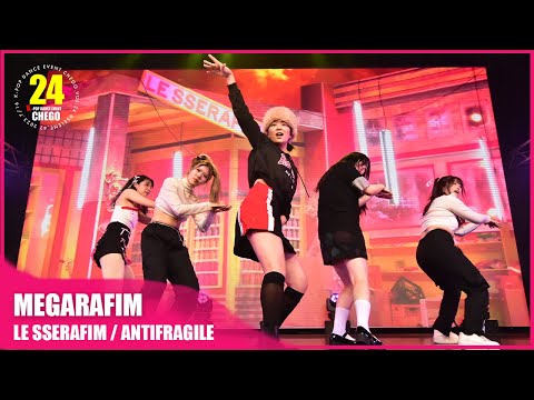 [FullCam]  LE SSERAFIM / ANTIFRAGILE DANCE COVER by MEGARAFIM【ちぇご24】커버댄스 Tokyo Japan