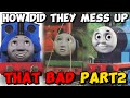 Engines With WRONG FACES PART 2 Mistakes In Thomas Friends FT Trackmastertomy