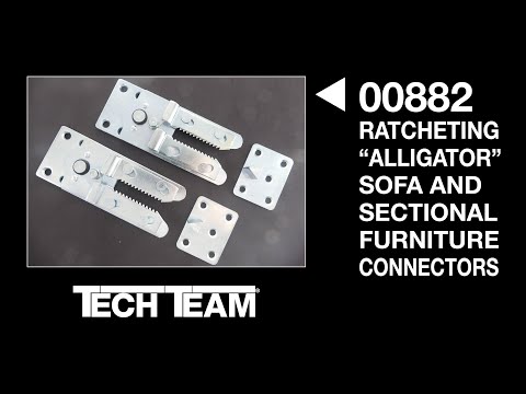 Tech Team's #00882 Alligator-Style Snap Sofa Connector Set