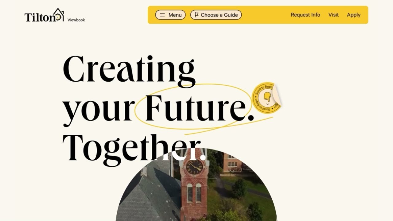 Viewbook Design - Creating The Future Together