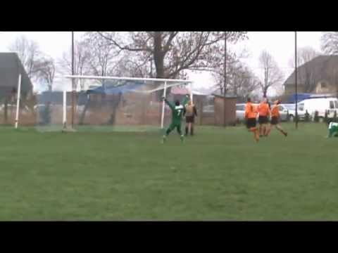 Skra Wojnowice vs Widawa Kiełczów - bramka meczu 15.04.2012r.