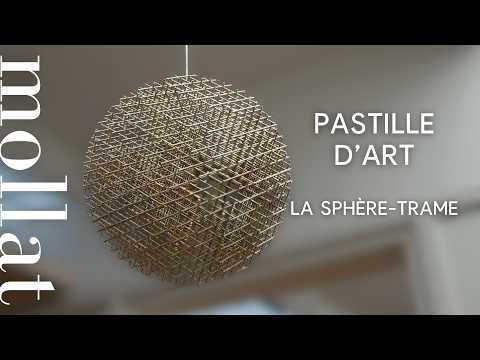 Pastille d'Art - La Sphère-trame de François Morellet