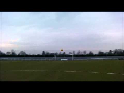 Johnnie scoring at Imber Court from the Half-Way line