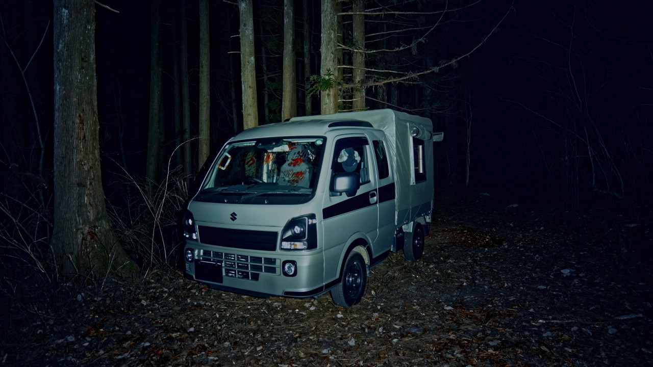 【車中泊】山奥で怪奇現象に怯える車中泊