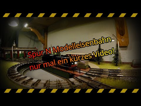 Spur N 1:160 Modelleisenbahn Digital Nur mal ein kurzes Fahrvideo # 86