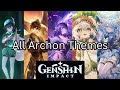 All Archon Themes | Genshin Impact