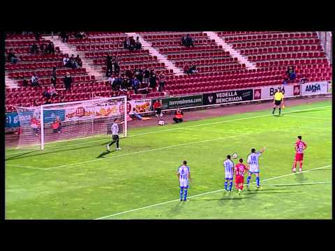 La Liga | Gol de Jandro (1-0) en el Girona FC - Recreativo de Huelva | 14-10-2012 | J9