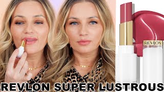 Revlon Super Lustrous Glass Shine Balm Review & Swatches