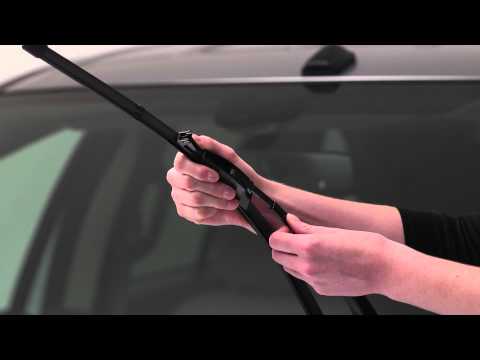 Rain-X Expert Fit Beam Wiper Blade Installation - Small J-Hook
