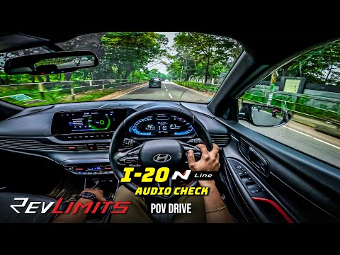 Hyundai i20 N Line MT | Audio Check | 1.0 T-GDi Turbo Petrol | POV Drive & Review | RevLimits