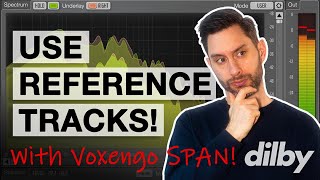 Video thumbnail for REFERENCE TRACKS in Mixing and Production / Voxengo SPAN Tutorial by Dilby