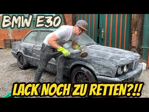 Ist der E30 LACK TOT? oder noch zu RETTEN?!🤔(Maschinenpolitur) | BMW E30 PROJEKT