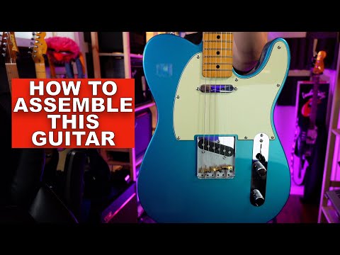 Step-by-Step: Build and Assemble Your Own Custom Fender Telecaster Electric Guitar