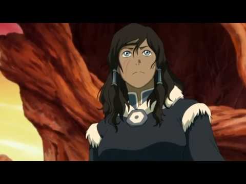 Legend Of Korra: Korra Reunites with Raava (HD SCENE)