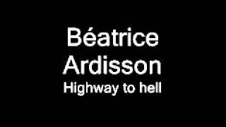 Béatrice Ardisson - Highway to hell.wmv