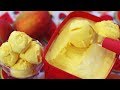 SORVETE DE MANGA MUITO CREMOSO E REFRESCANTE FEITO COM APENAS 4 INGREDIENTES