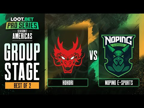 Hokori vs NoPing Game 1 - Pro Series 7 AM: Group Stage w/ KMart & ET