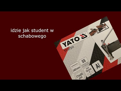 Різак для підлогових ламінатних плит YATO 370x600 мм, товщина 16 мм