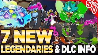 All 7 NEW Legendary Pokemon &amp; DLC Info - Pokemon Scarlet &amp; Violet The Hidden Treasure of Area Zero