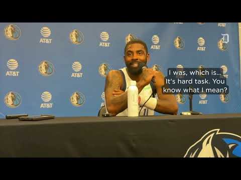 Dallas Mavericks' Kyrie Irving talks ACL injury, recovery timeline
