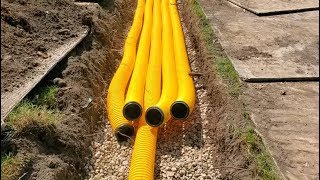 How to Build a Leach Field for Yard Drainage Systems - Episode 1/5