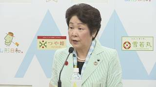 つや姫雪若丸はえぬき４割下落 吉村知事「生産者厳しい」と販売促進呼びかけ
