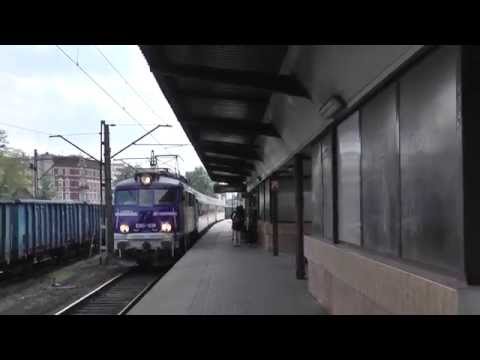 EU07-038 z TLK Morcinek na haku w Gliwicach.