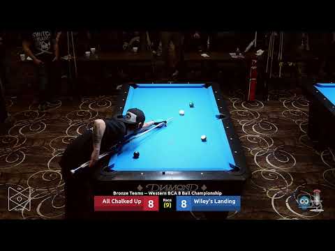 All Chalked Up vs Wiley's Landing - Bronze Teams - 2023 Western BCA 8 Ball Championship