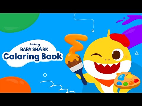 Baby Shark Coloring Book: Kids Video