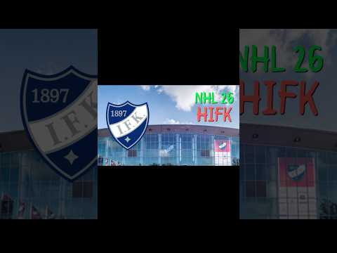 NHL 26 Liiga Roster - IFK (PS5) #nhl26 #liiga #ifk Team IFK #teamifk